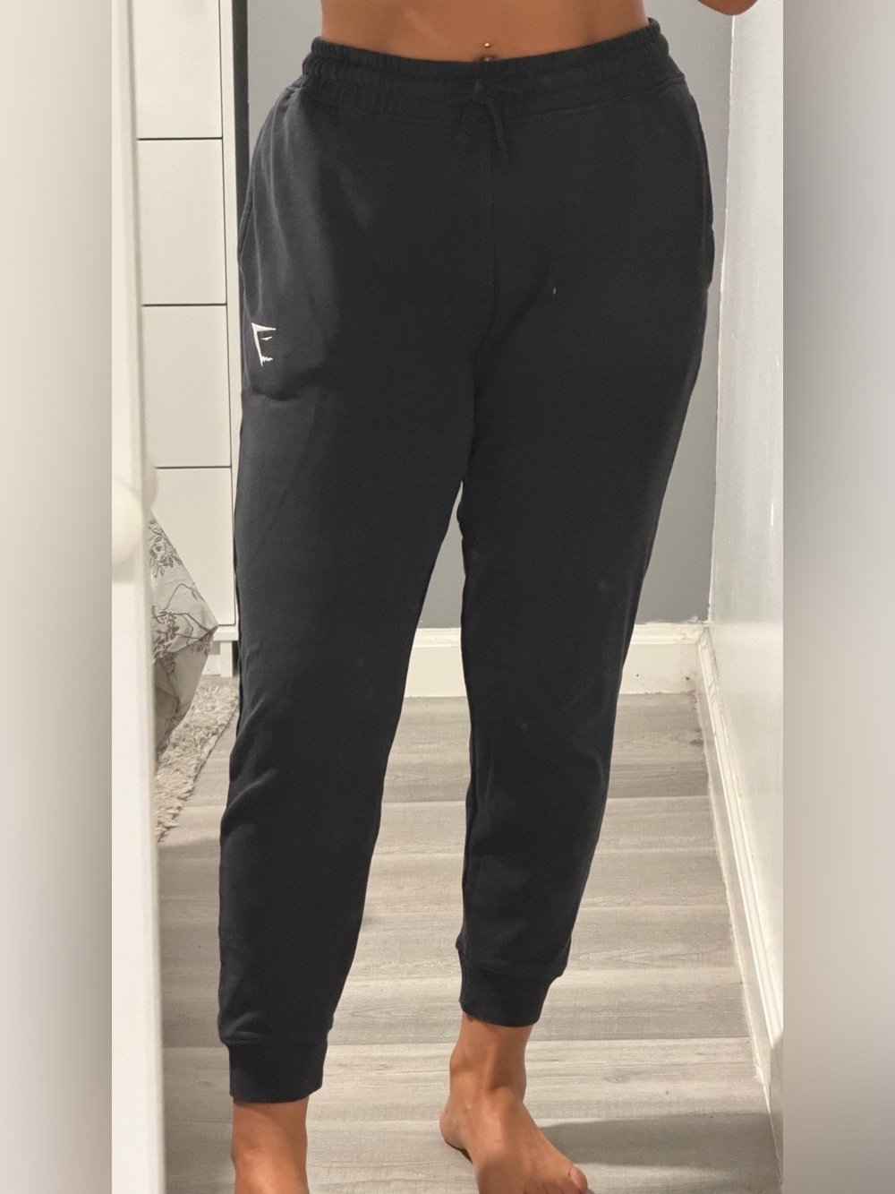 Black Jogger Sweatpants - Comfort Fit